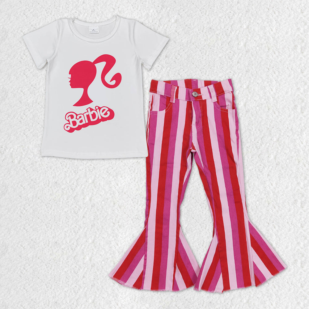 GSPO0982组合 barbie short sleeve girl outfit RTS 20231010