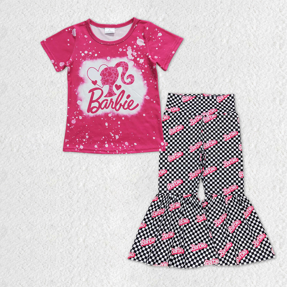 GSPO0993 RTS barbie long sleeve kids girl outfit 20231012