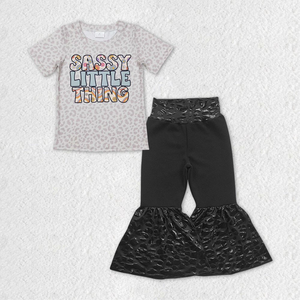 GSPO1148 western sassy little thing flowers short sleeve girl outfit 20231123 RTS