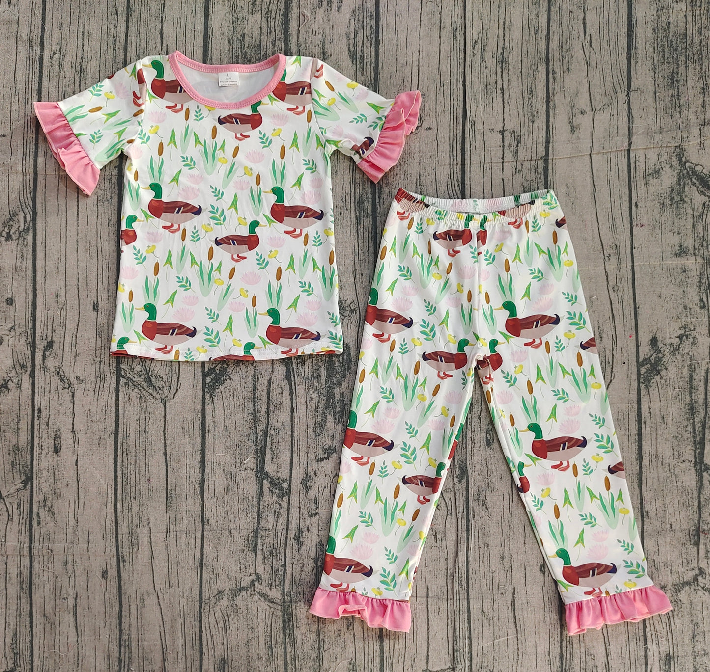 GSPO1252 duck preorder girl pajamas outfit 202511