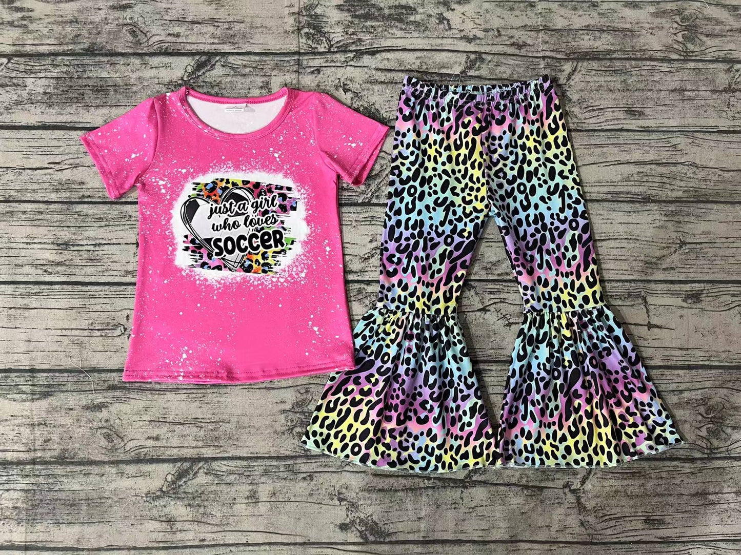 GSPO1273 football soccer girl pajamas outfit RTS 202401