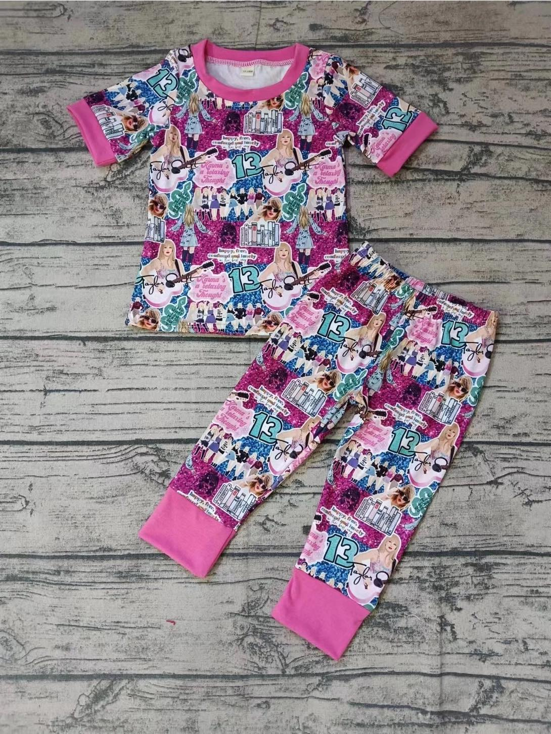 GSPO1331成人 preorder adult mama & kids preorder Cartoon 13 mama adult pajamas outfit 202312