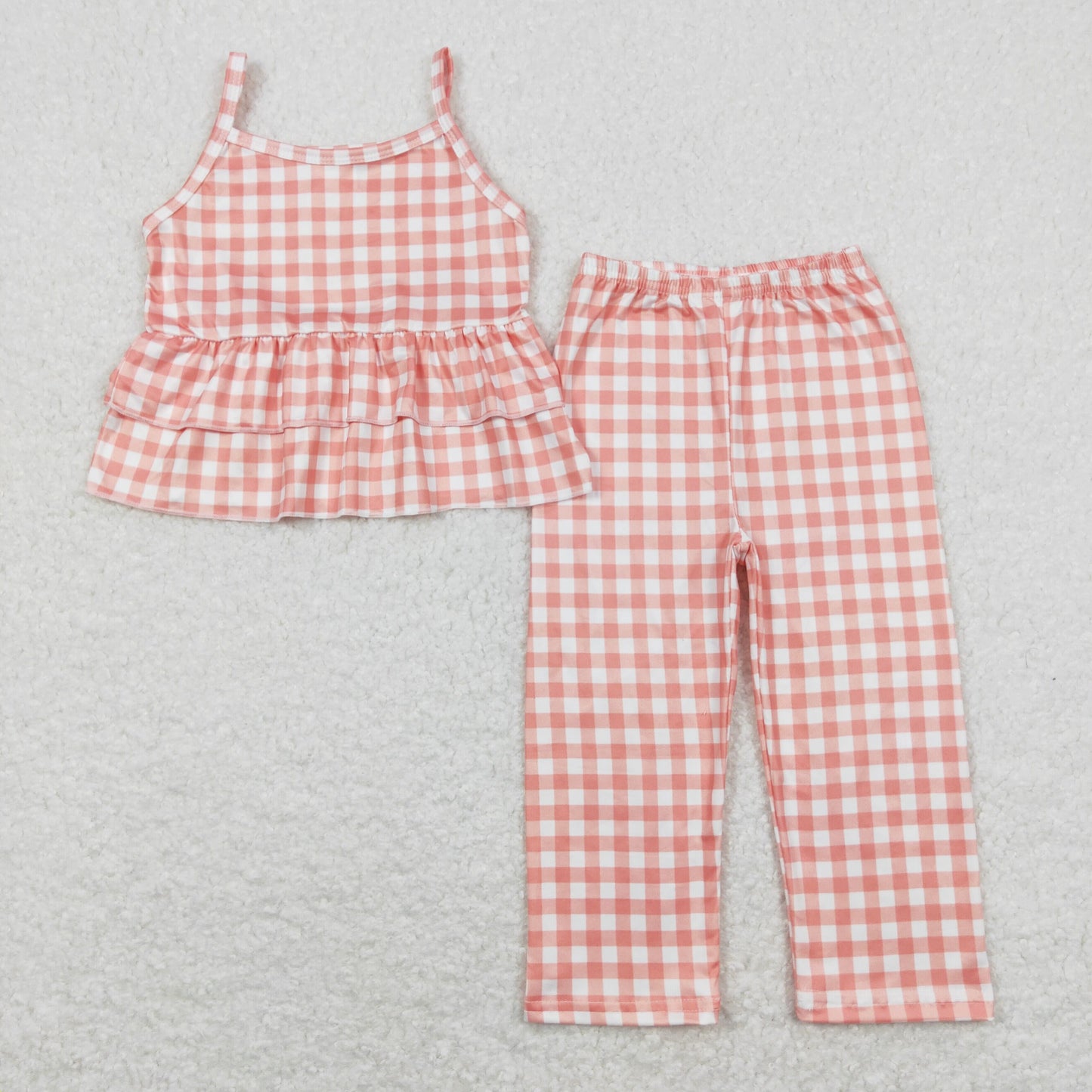 GSPO1377 plaid pink girl outfit 202403 rts