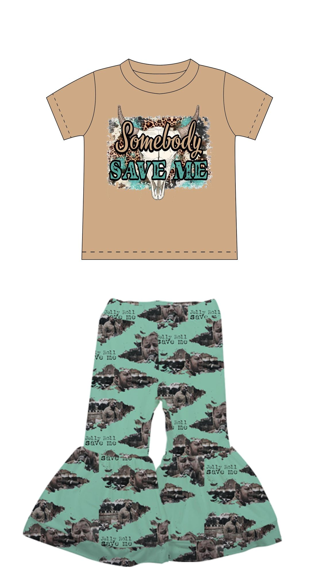 GSPO1419 preorder western girl outfit 202402