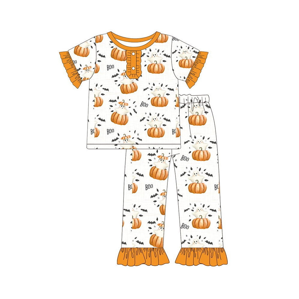 CUSTOM MOQ5 GSPO1559 Halloween pumpkin girl outfit 202404