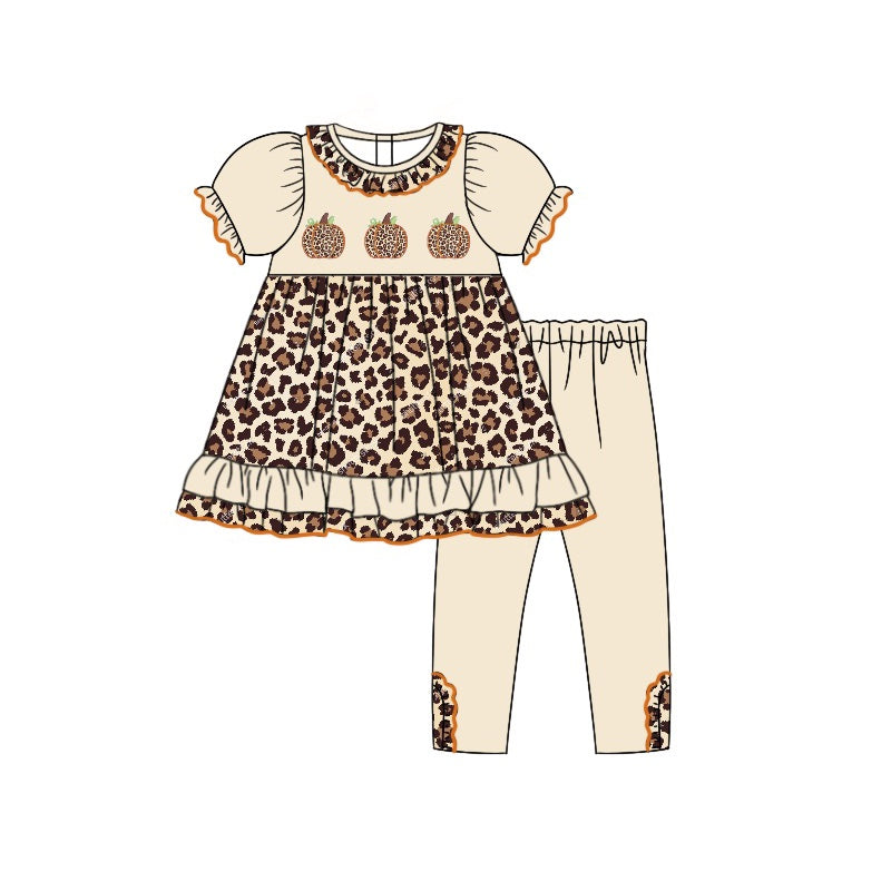 GSPO1616 Halloween pumpkin leopard girl outfit preorder 202405