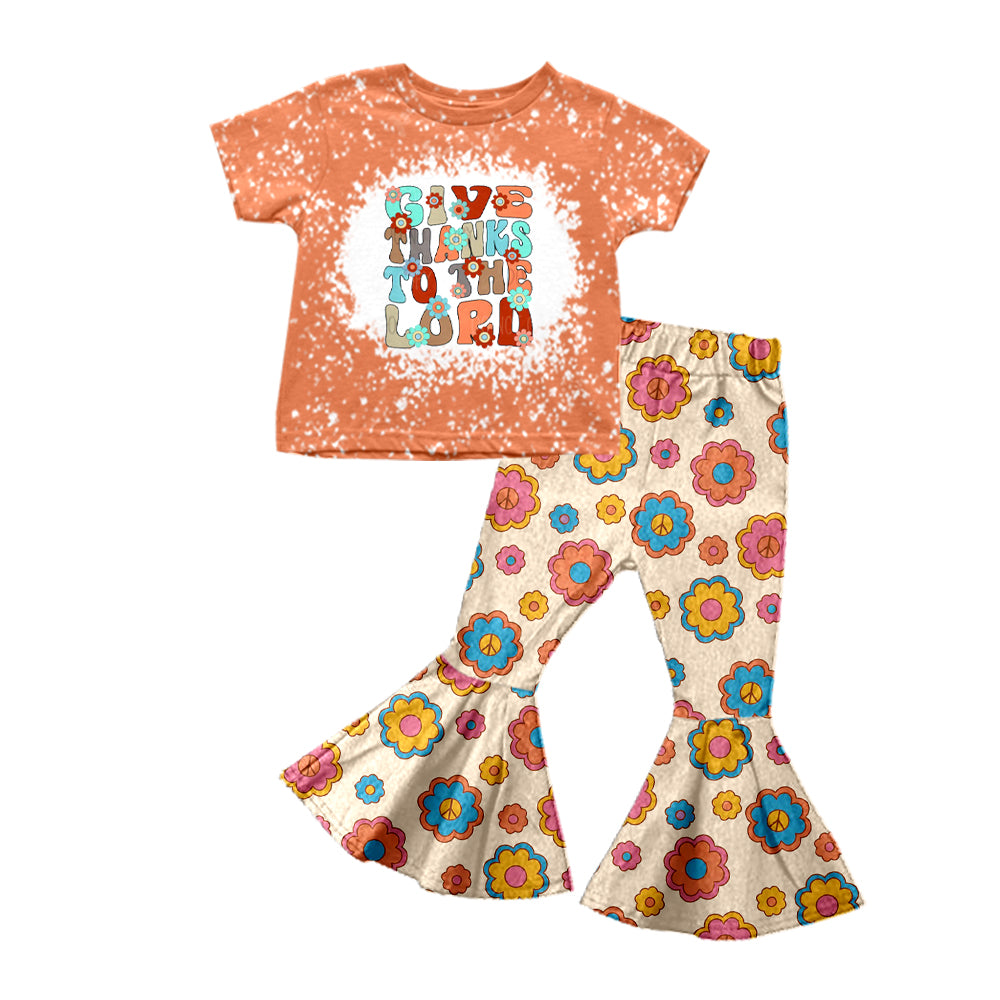 GSPO1645 flower thanksgiving lord girl outfit preorder 202406 sibling