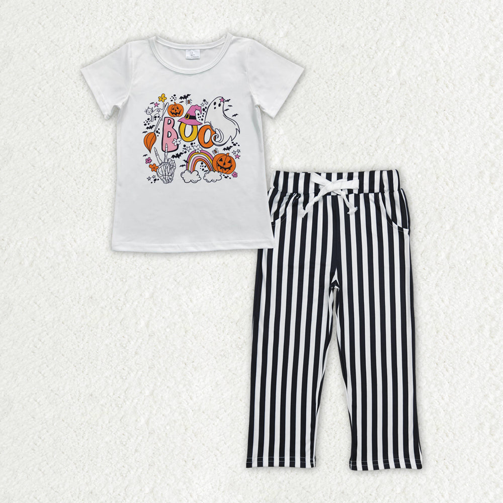 GSPO1701组合 Halloween BOO girl outfit 202408 RTS