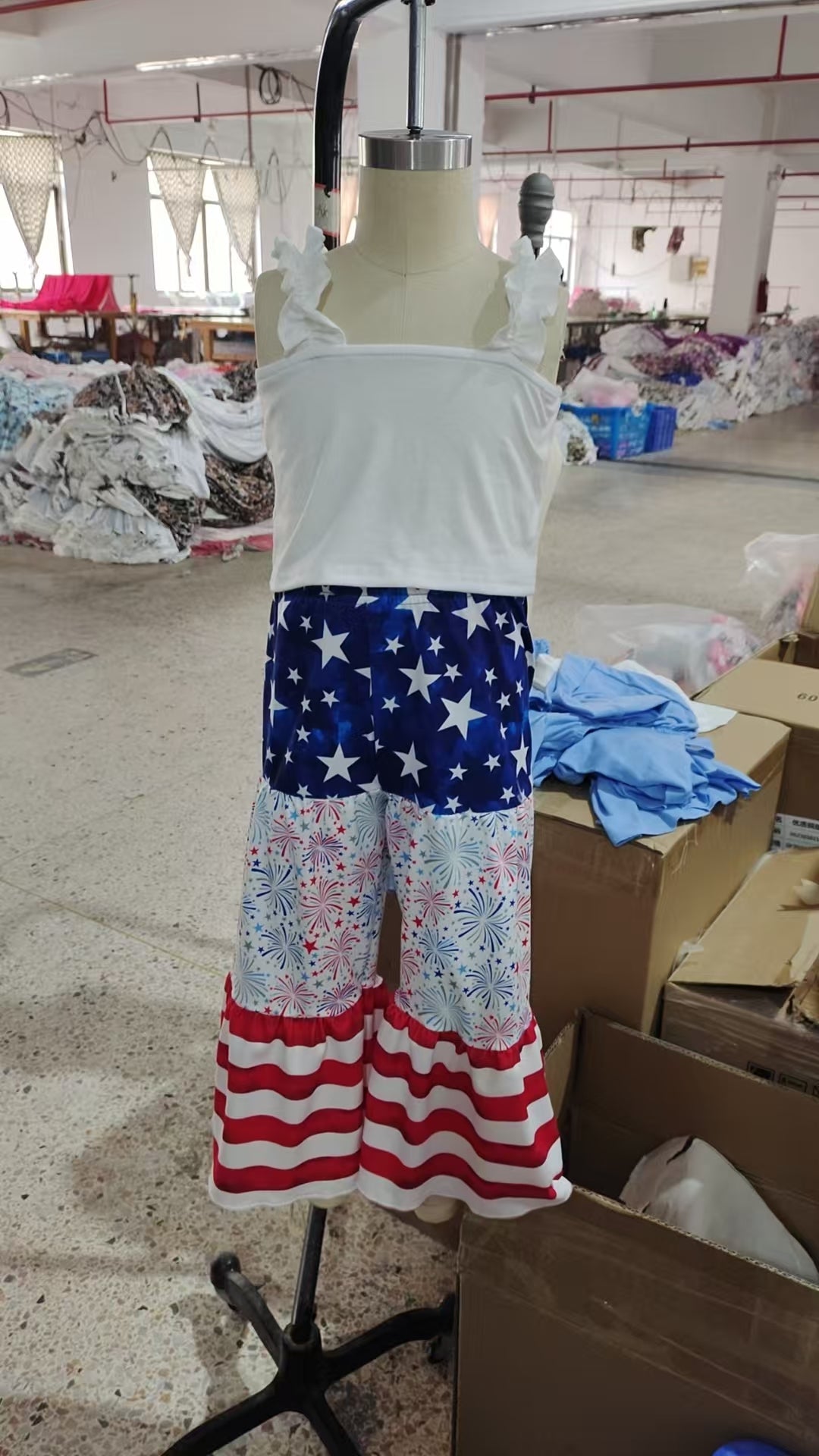 GSPO1959 4th July girl outfit 202502 RTS