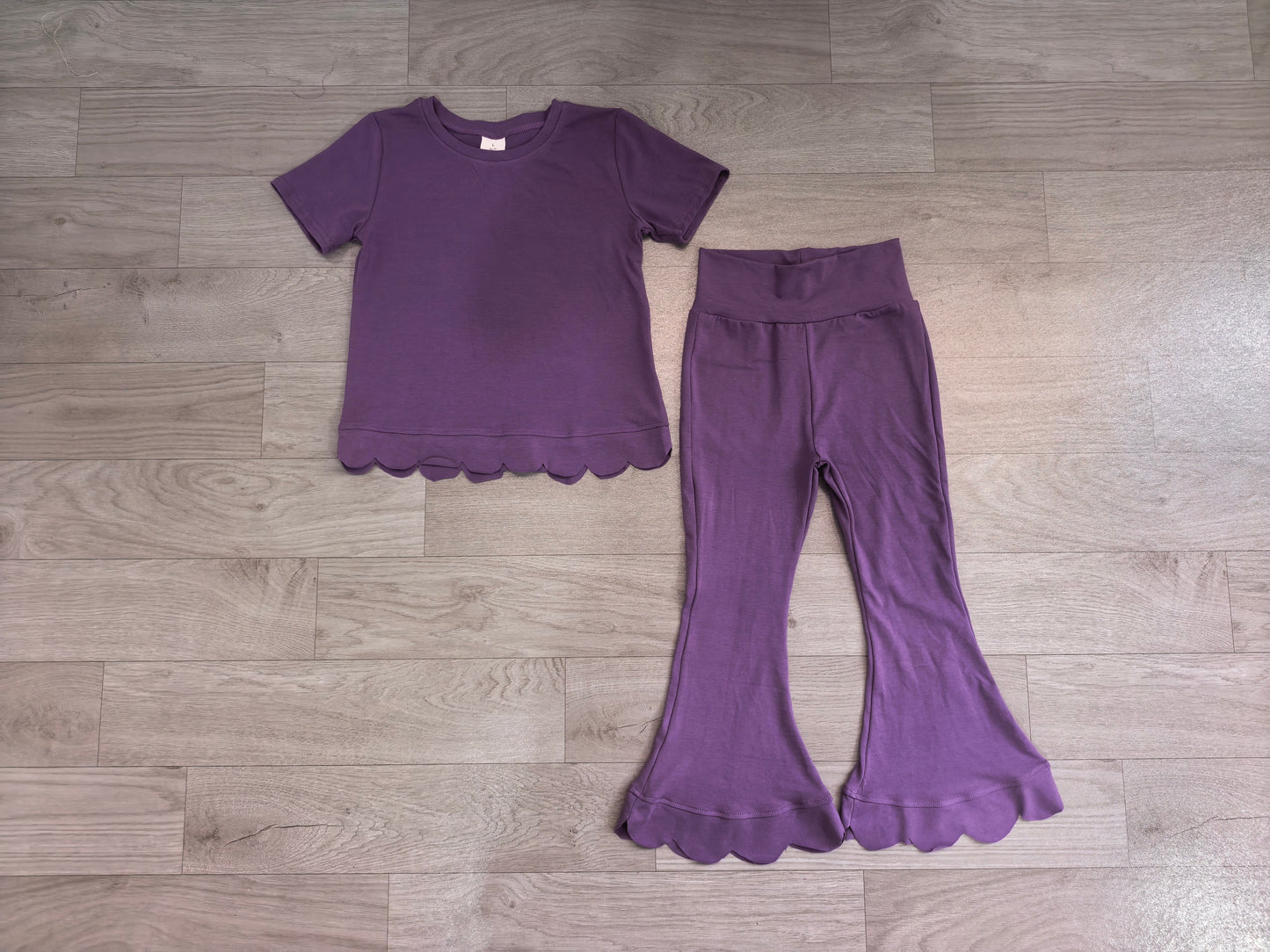 GSPO2346组合,GT1776+P1084 purple girl Pants cotton outfit Set 202608 preorder