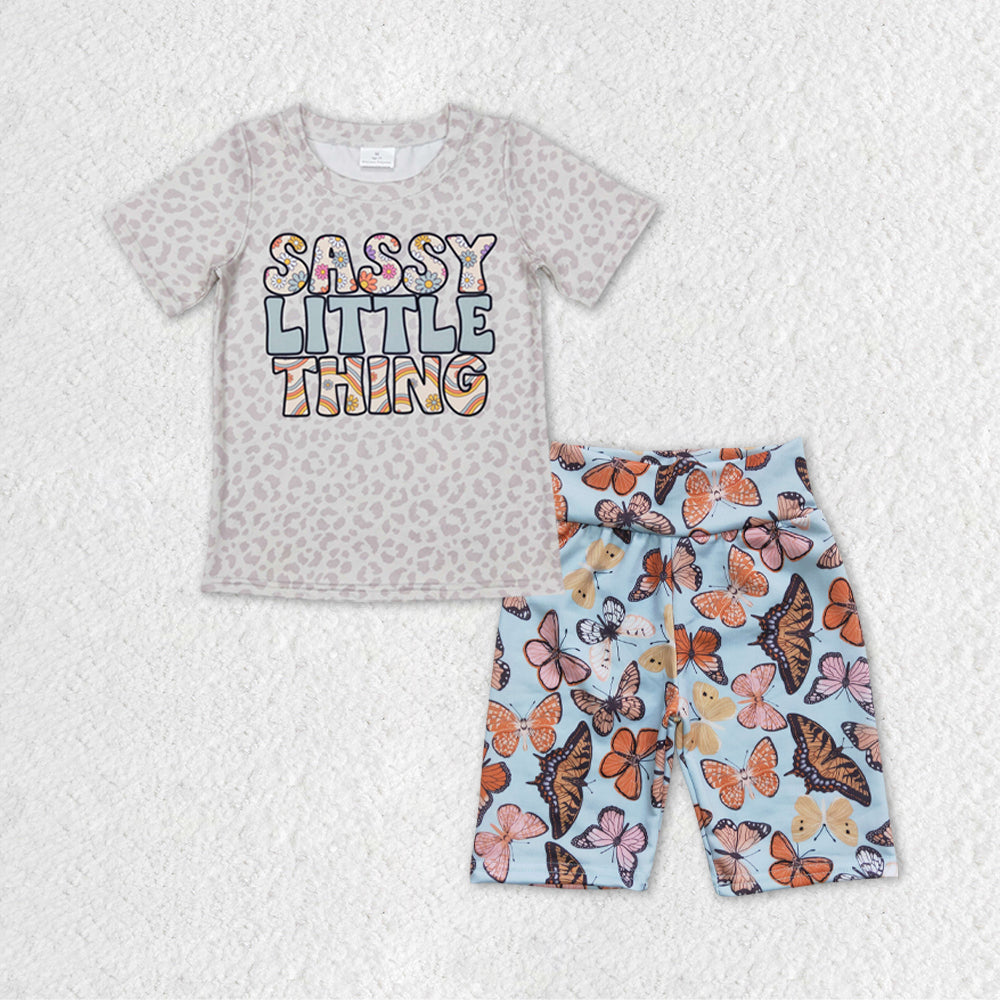 GSSO0457 bike shorts butterfly sessy short sleeve shorts girl summer outfit 20231123 RTS