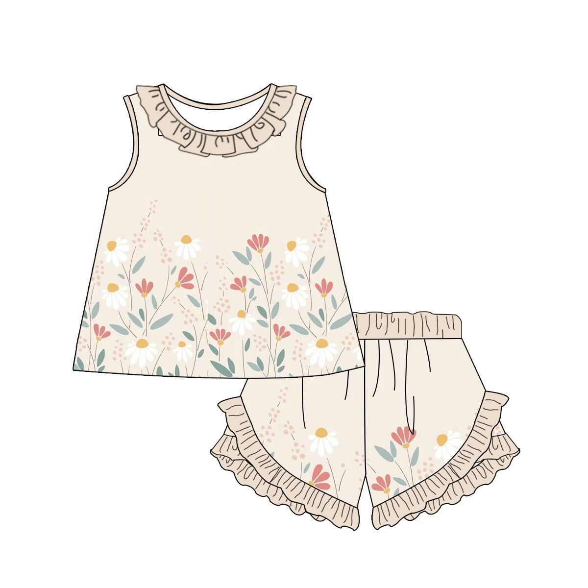 GSSO0466 western short sleeve girl shorts outfit preorder 20231130