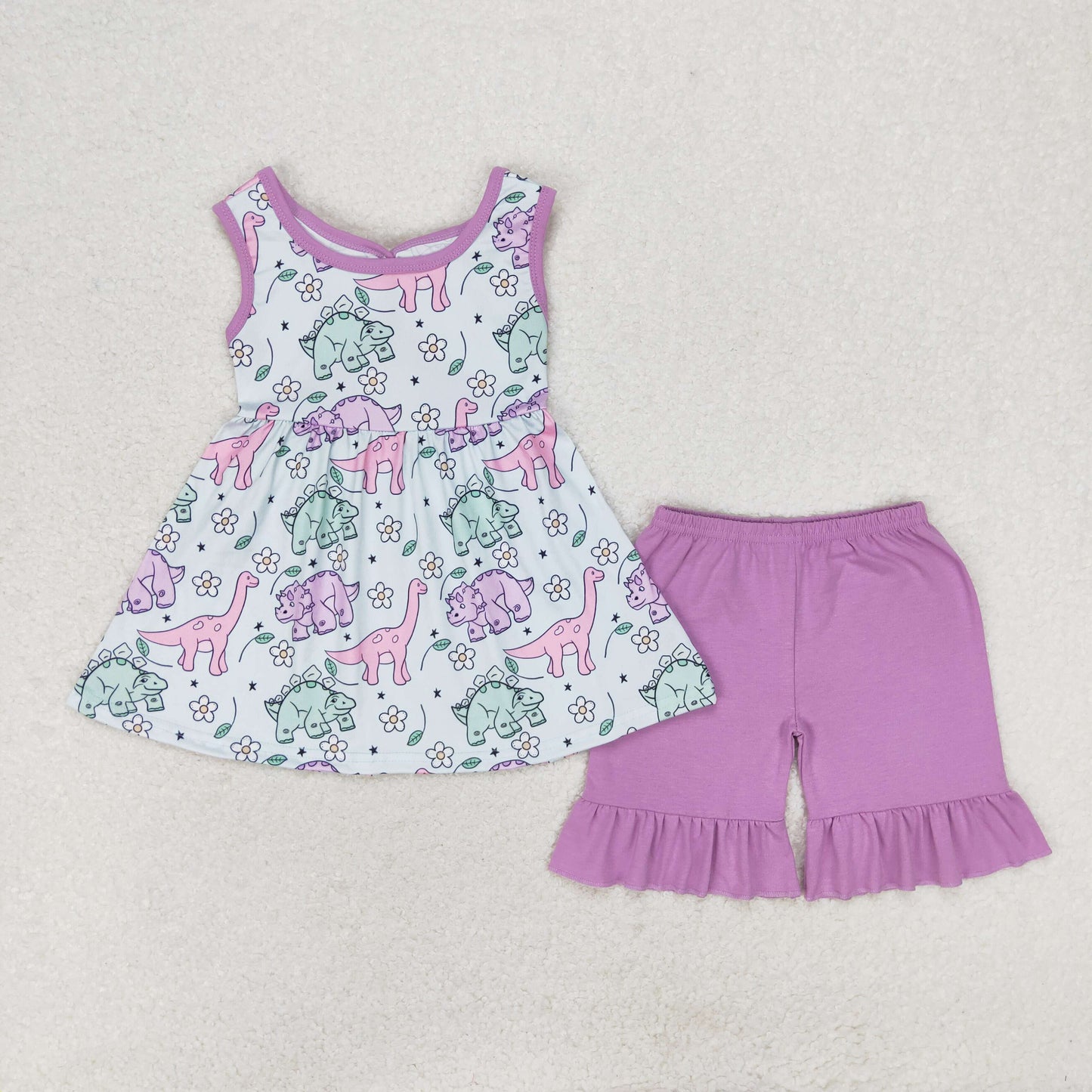 GSSO0533 shorts girl flower summer outfit 202405 RTS