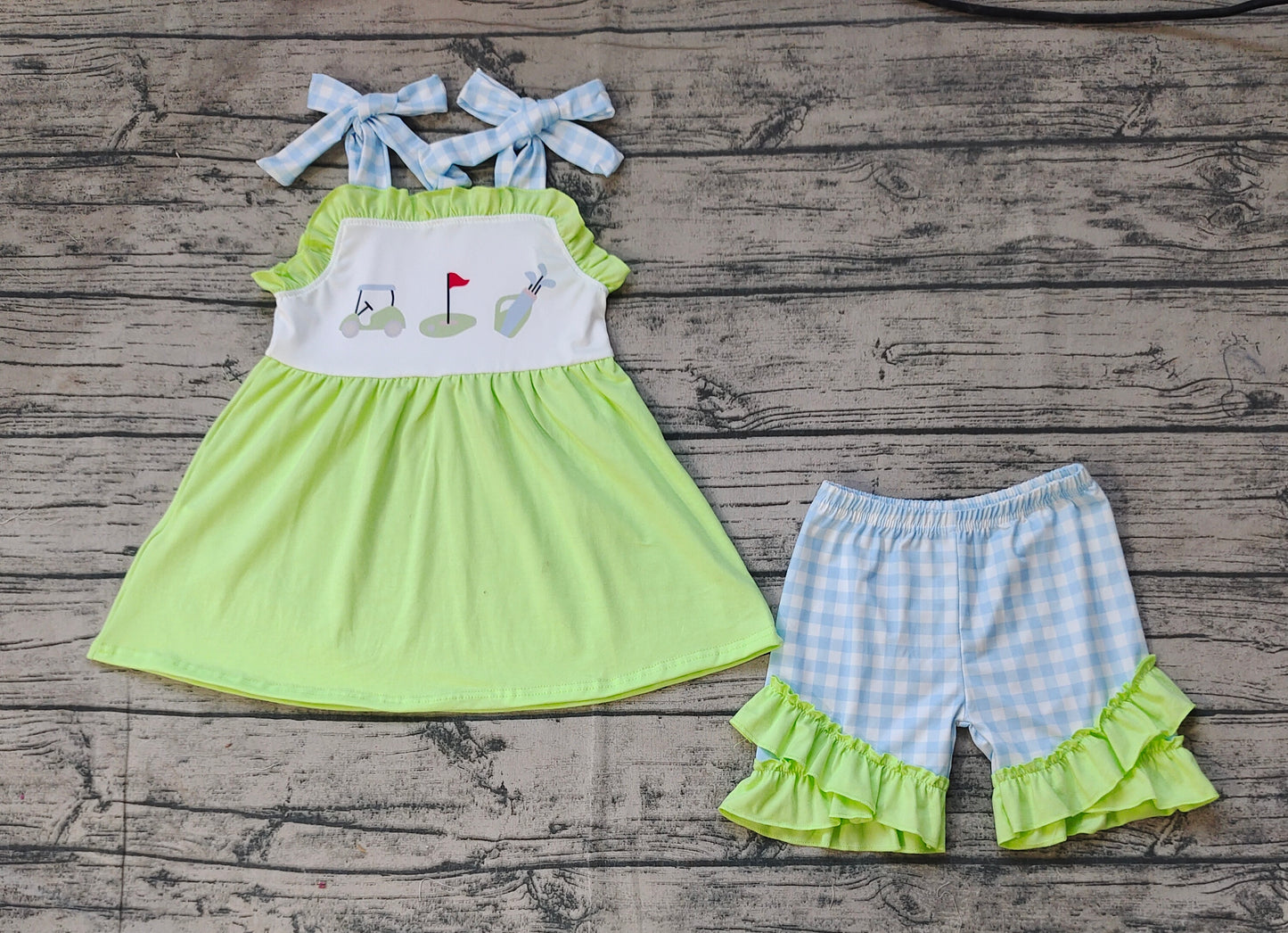 GSSO0719 golf shorts girl summer outfit 202405 preorder sibling