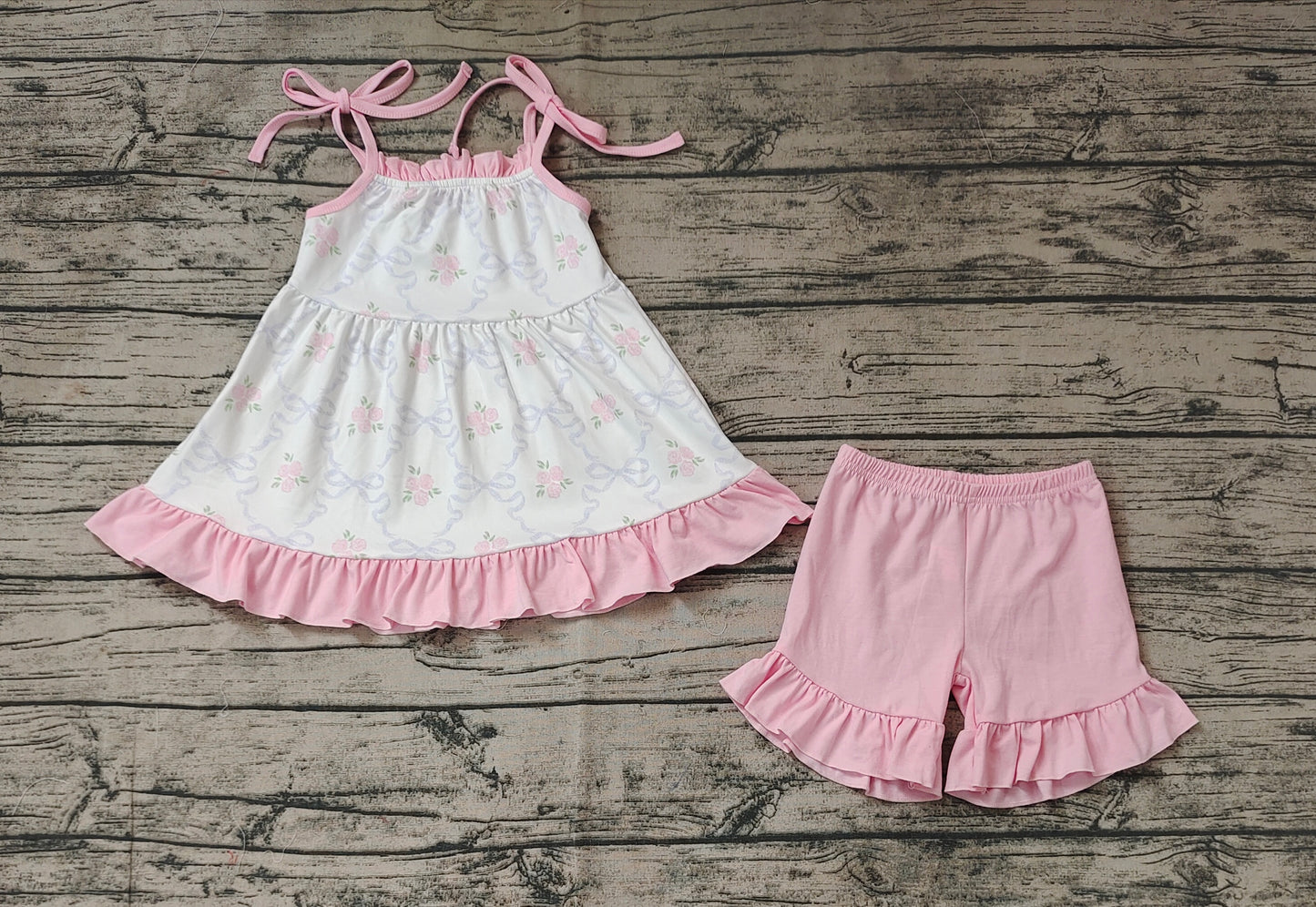 GSSO0725 shorts girl flower summer outfit 202404 preorder