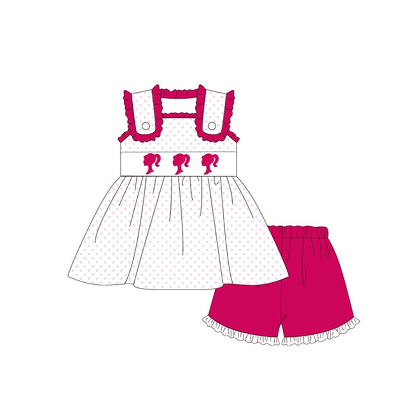 GSSO0750 barbie preorder short sleeve shorts summer girl outfit 202402