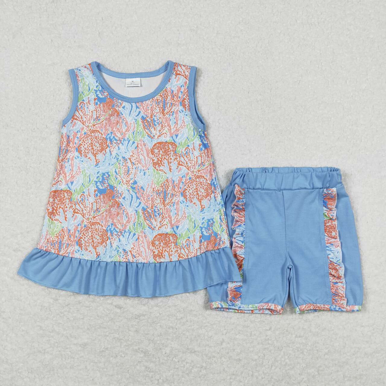 GSSO0831 flower summer girl outfit 202404 RTS