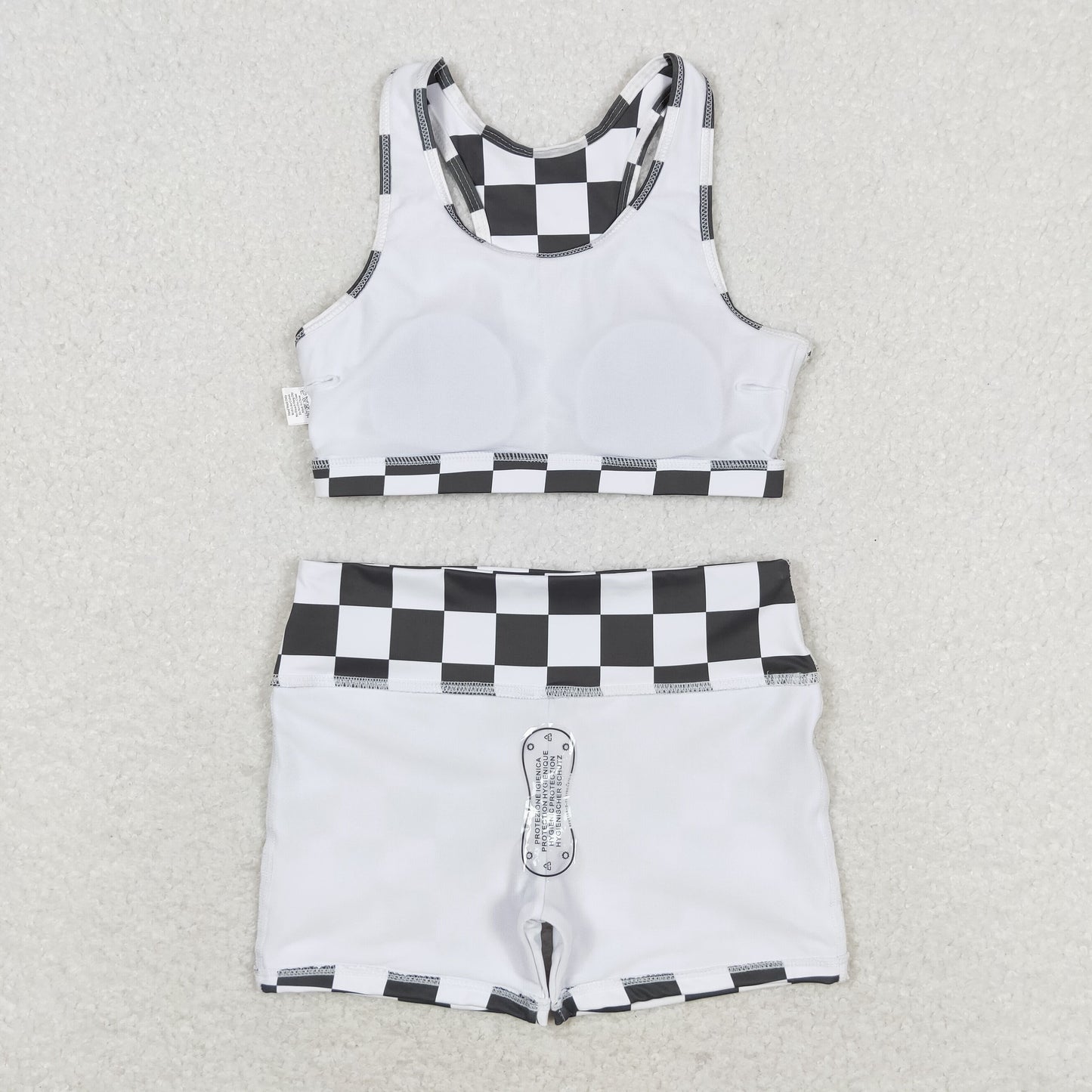 GSSO0906 组合 active wear yoga fabric riding shorts summer girl outfit 202405 RTS