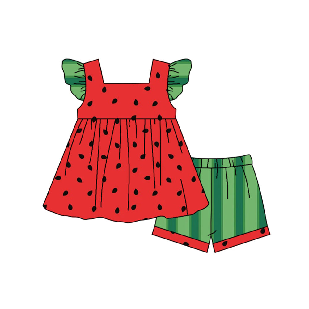 GSSO0949 preorder watermelon shorts summer girl outfit 202402