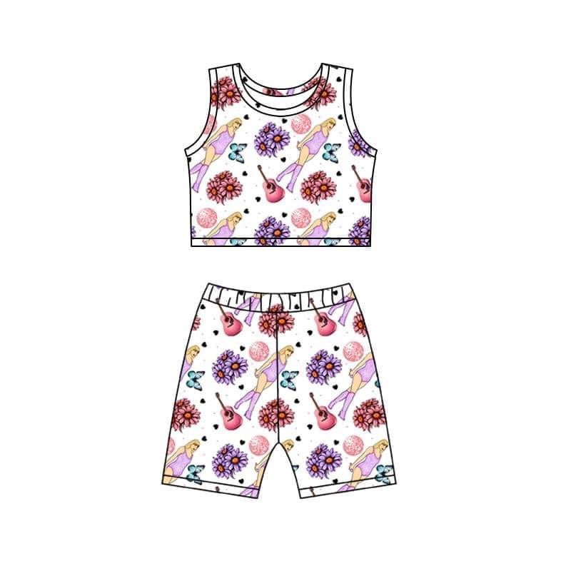 GSSO0995 组合 preorder yoga fabric riding shorts swift 1989 summer girl outfit 2024023