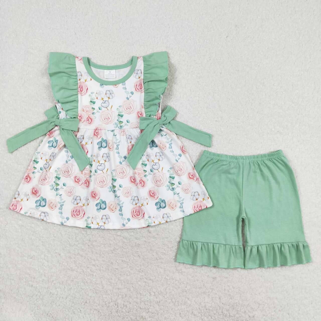GSSO1004 flower colorful girl summer outfit 202405 RTS