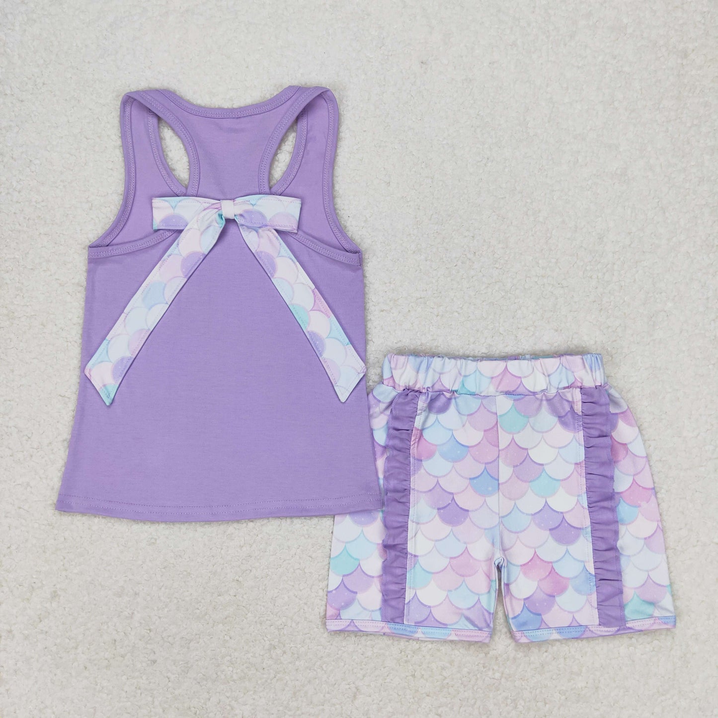 GSSO1060 RTS summer flower girl outfit 202405