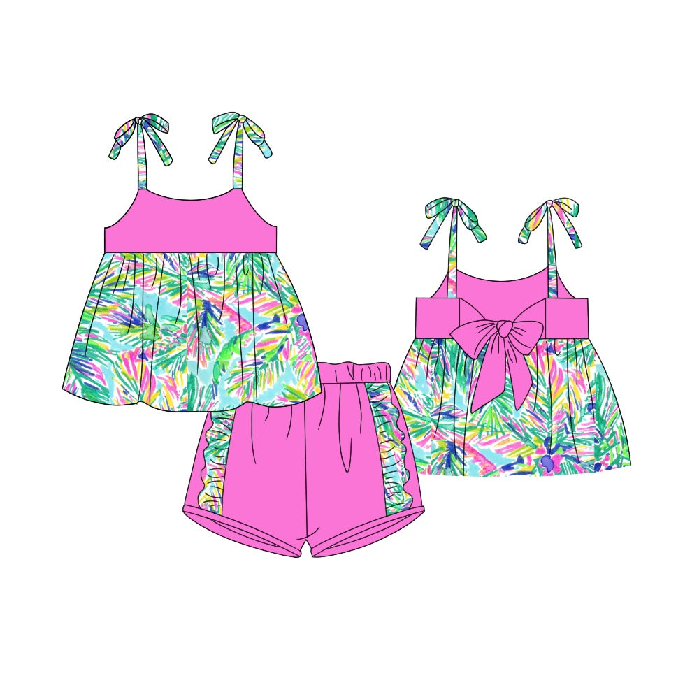 GSSO1107 preorder flower summer girl outfit 202403