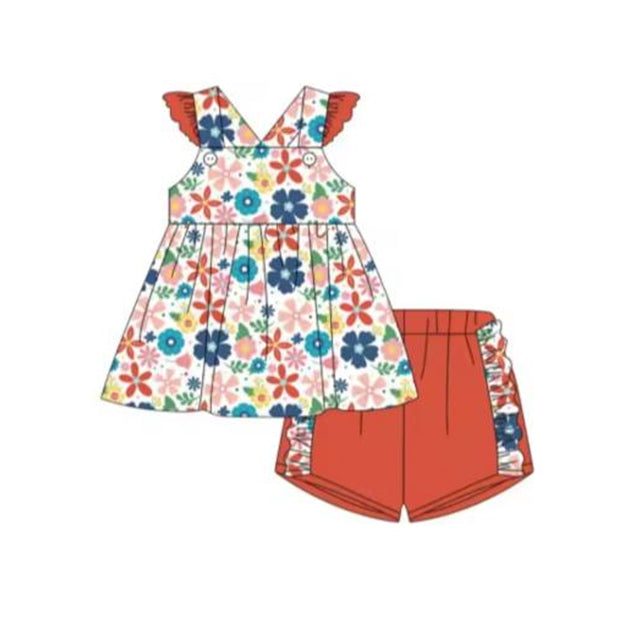 GSSO1116 preorder flower summer girl outfit 202403