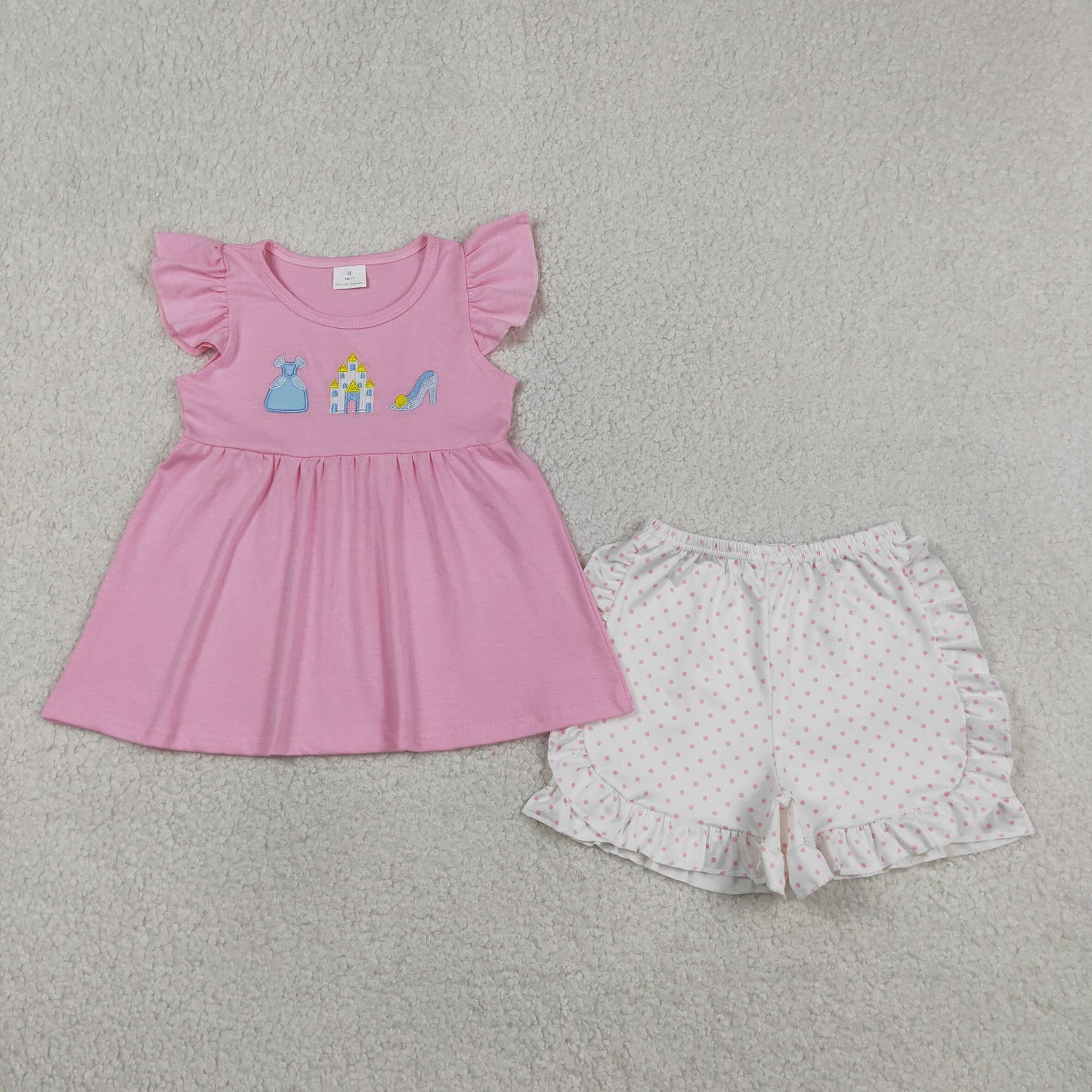 GSSO1186 embroidery castle western girl summer outfit 202604 rts