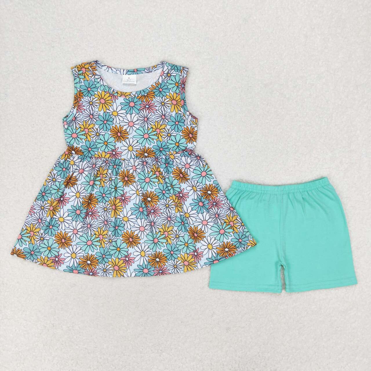 GSSO1271 flower shorts girl summer outfit 202406 RTS