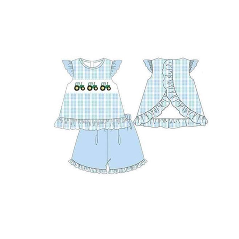 GSSO1291 preorder tractor shorts summer girl outfit 202404
