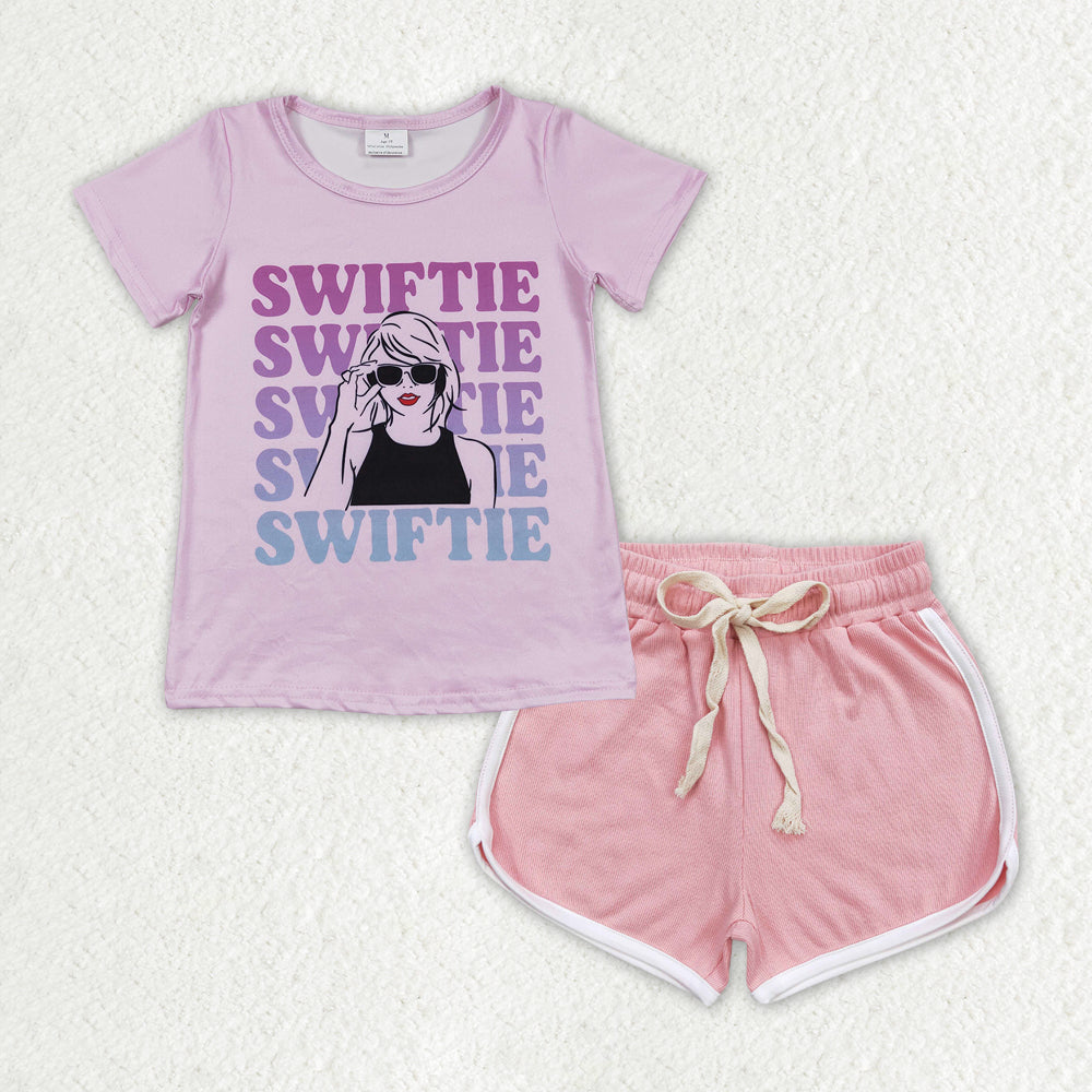 GSSO1311 Taylor swift cotton shorts summer girl outfit 202404 RTS