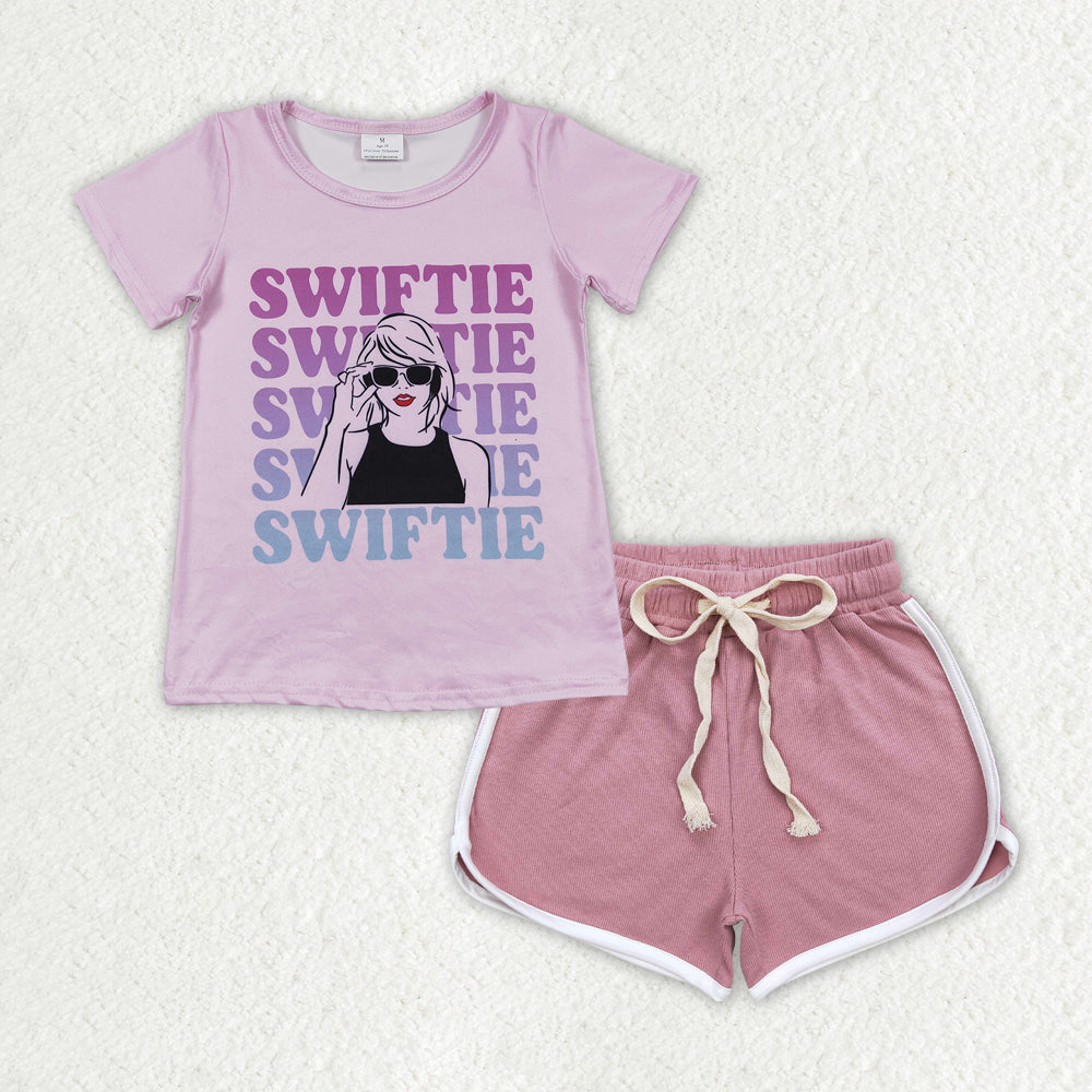 GSSO1313 Taylor swift cotton shorts summer girl outfit 202404 RTS