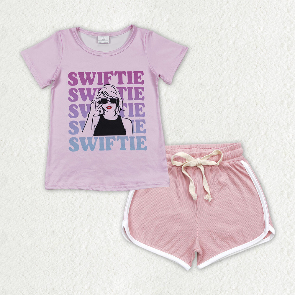 GSSO1314 Taylor swift cotton shorts summer girl outfit 202404 RTS