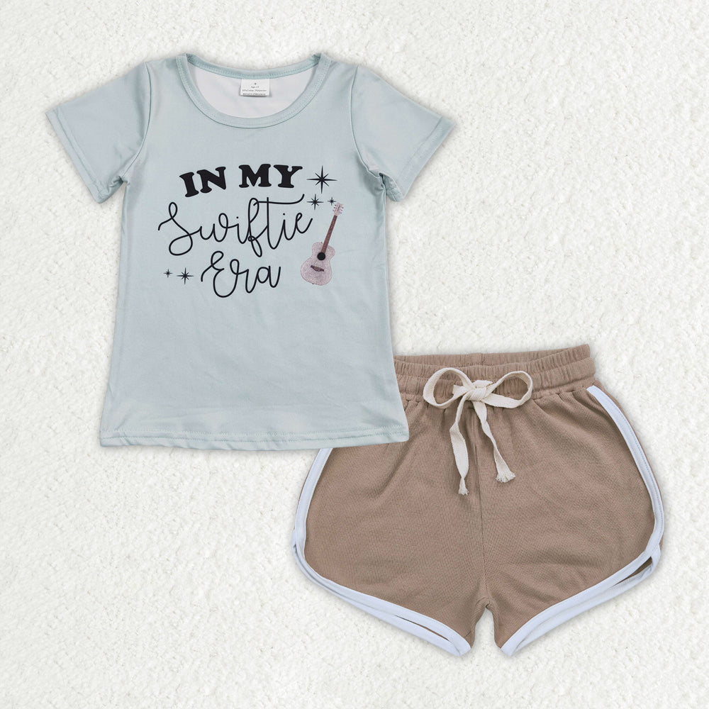 GSSO1321 Taylor swift cotton shorts summer girl outfit 202404 RTS