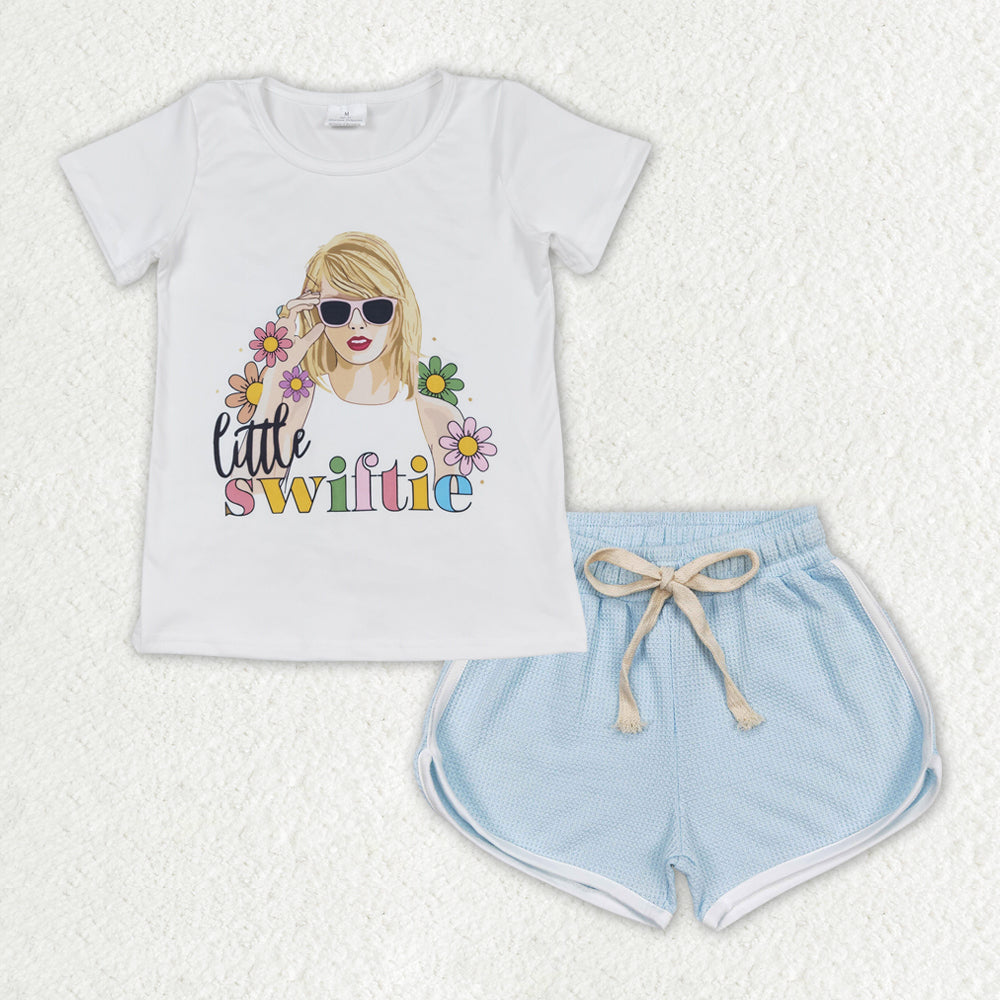 GSSO1338 Taylor swift cotton shorts summer girl outfit 202404 RTS