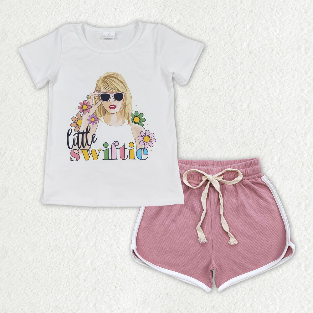 GSSO1340 Taylor swift cotton shorts summer girl outfit 202404 RTS