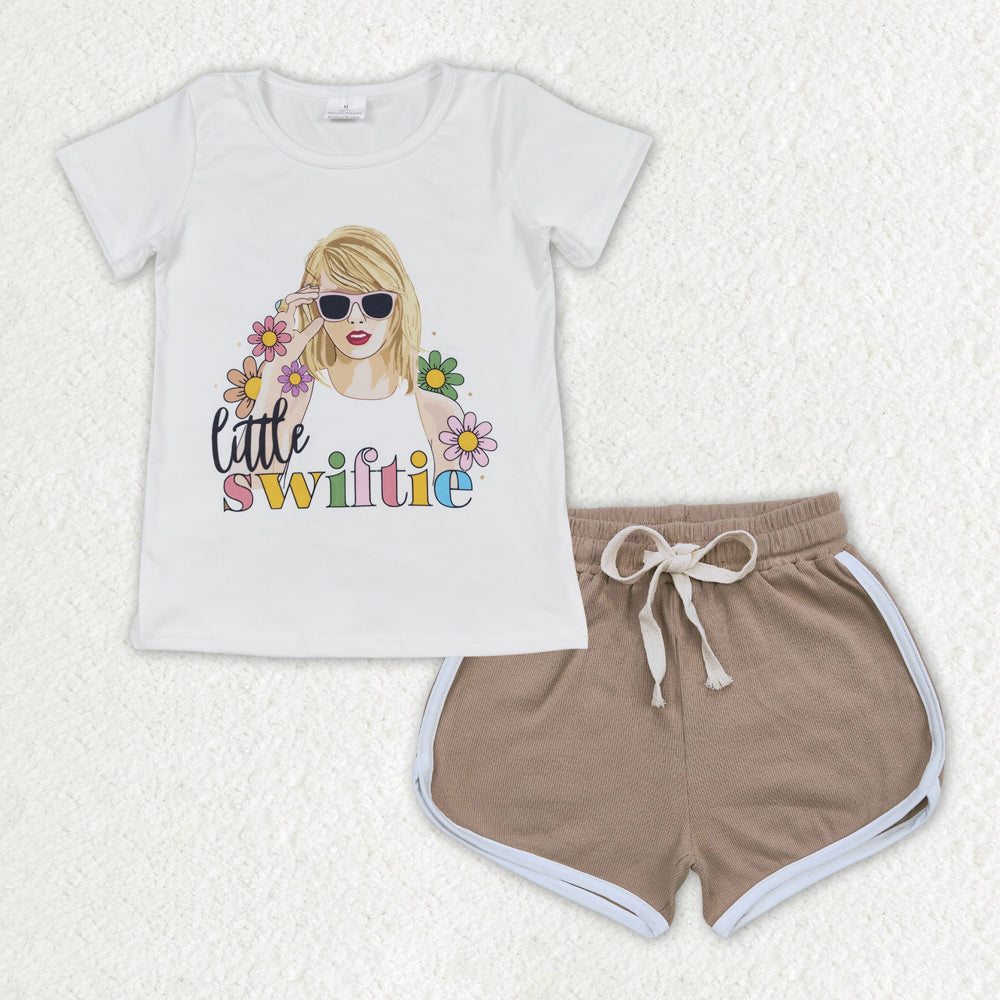 GSSO1341 Taylor swift cotton shorts summer girl outfit 202404 RTS
