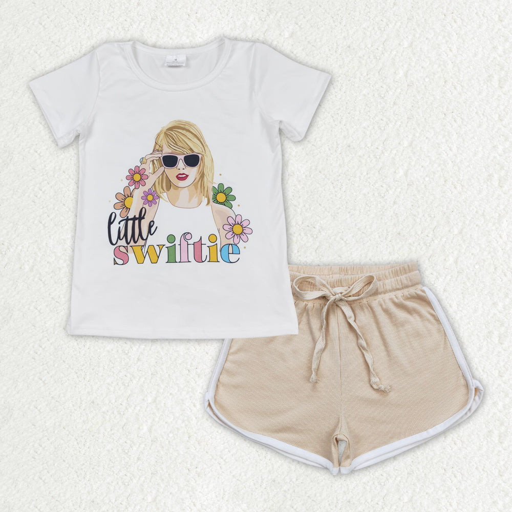 GSSO1342 Taylor swift cotton shorts summer girl outfit 202404 RTS