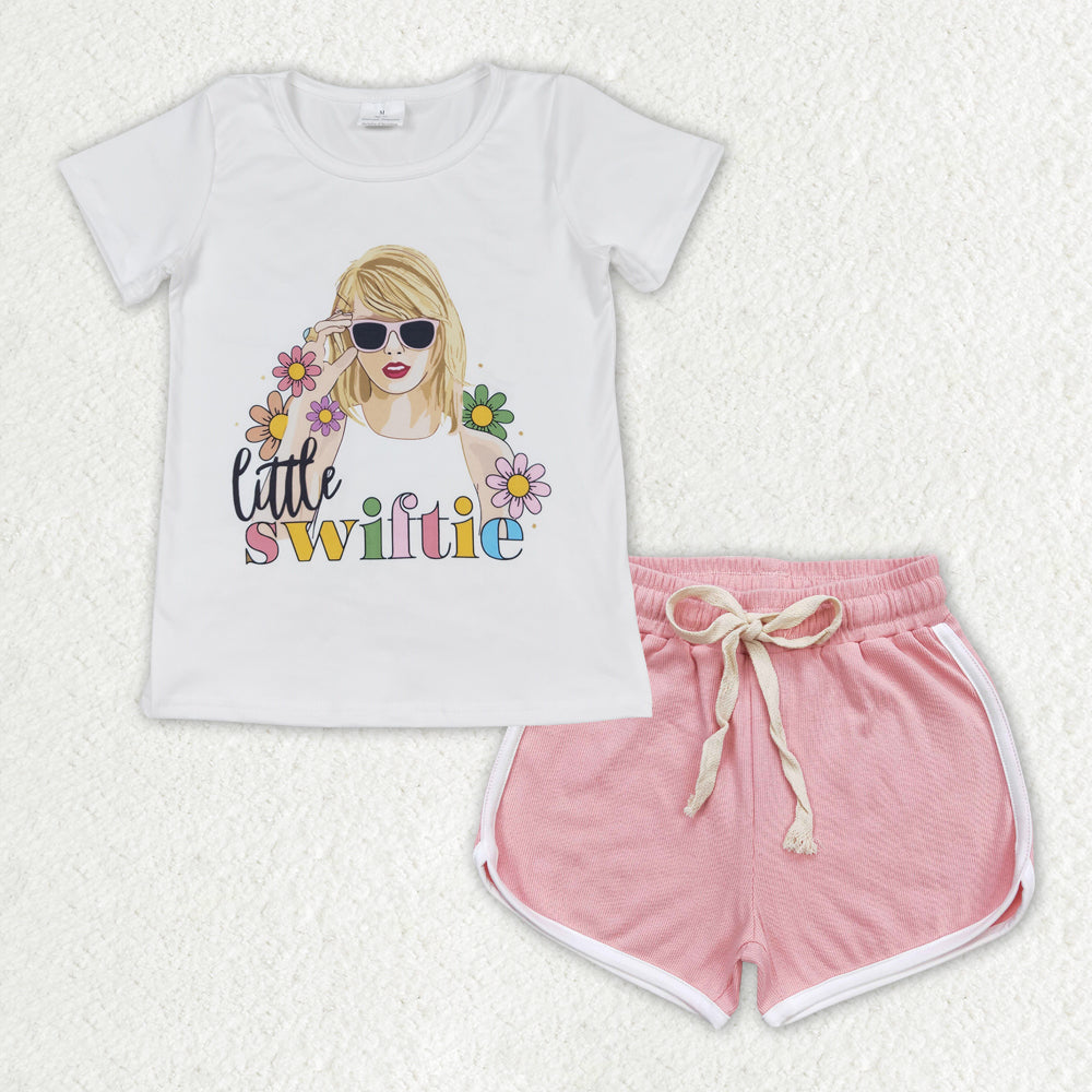 GSSO1343 Taylor swift cotton shorts summer girl outfit 202404 RTS
