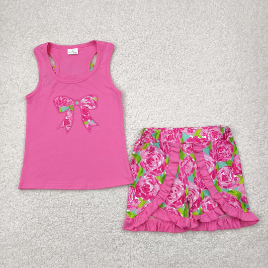 GSSO1605 short sleeve girl outfit 202504 RTS