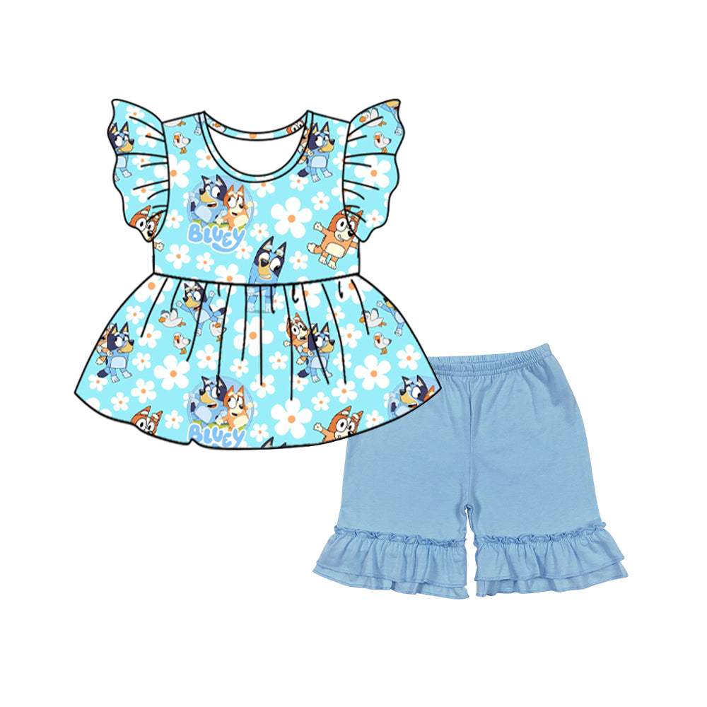 GSSO1839组合 bluey girl sibling girl outfit 202412 preorder