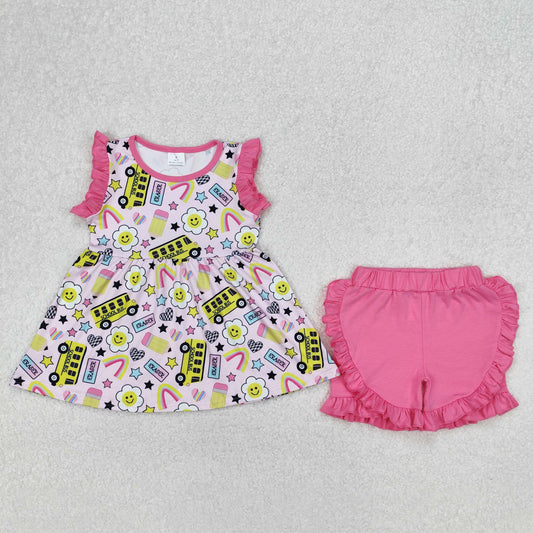 GSSO1912 Back to school girl summer outfit 202503 RTS