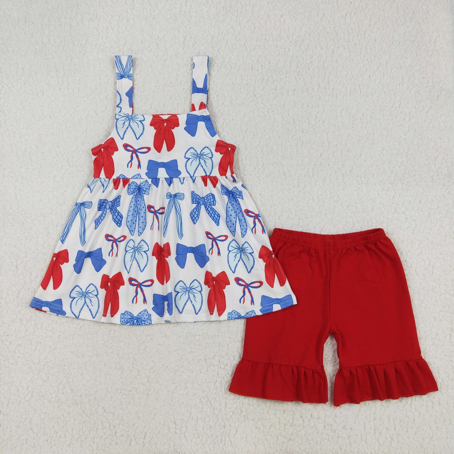 GSSO1952 bow girl summer outfit 202502 RTS