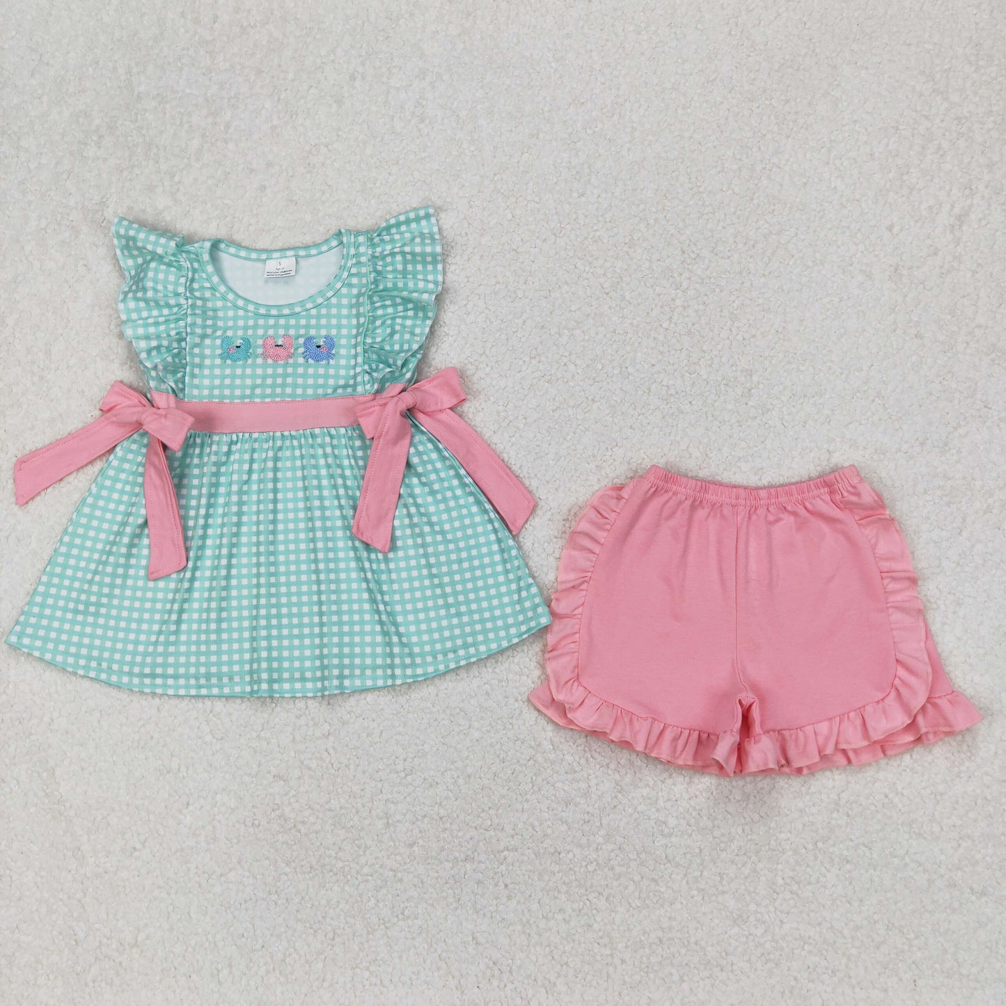 GSSO2017 crab Embroidery animal girl summer outfit 202503 RTS