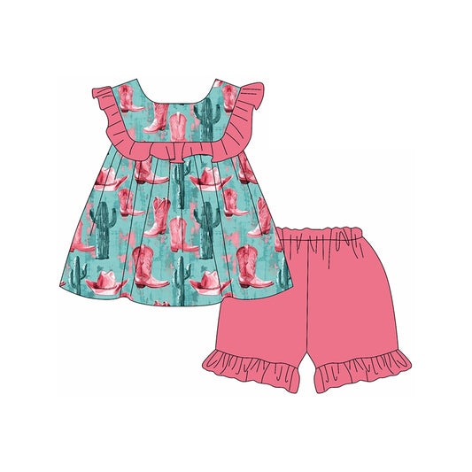 GSSO2022 boots western girl summer outfit 202501 preorder