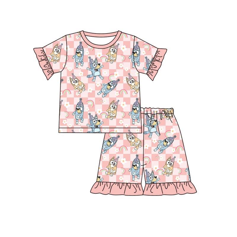 GSSO2045 bluey pajamas girl summer outfit 202501 preorder
