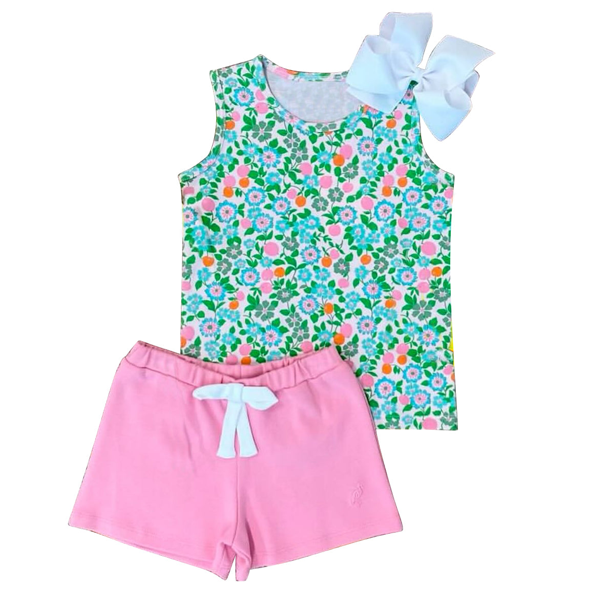 GSSO2047 flowers girl summer outfit 202501 preorder