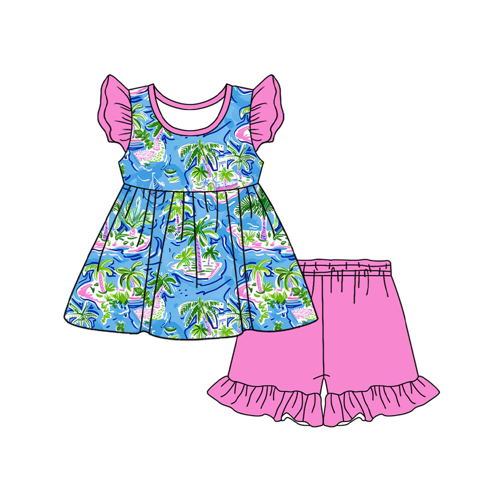 GSSO2050 coconut tree girl summer outfit 202501 preorder