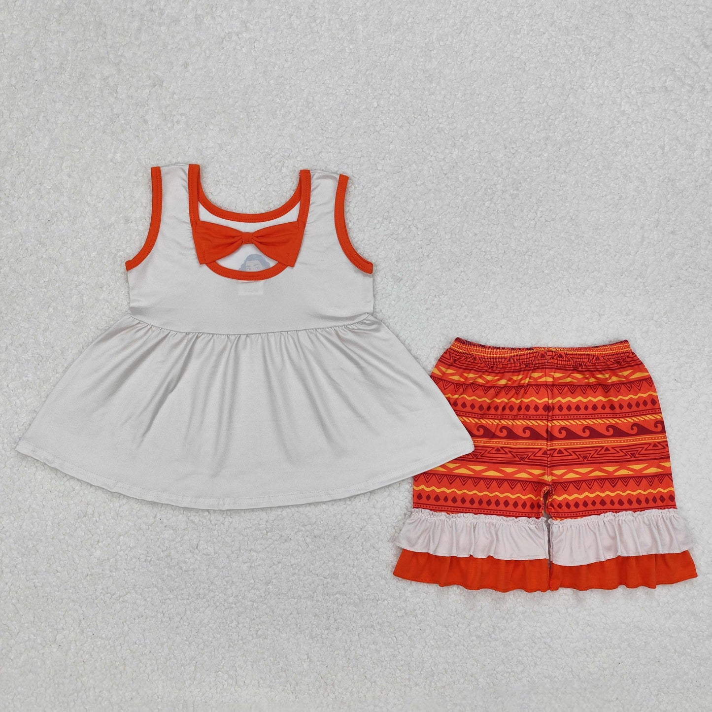 GSSO2057 Disney Moana princess girl summer outfit 202503 RTS